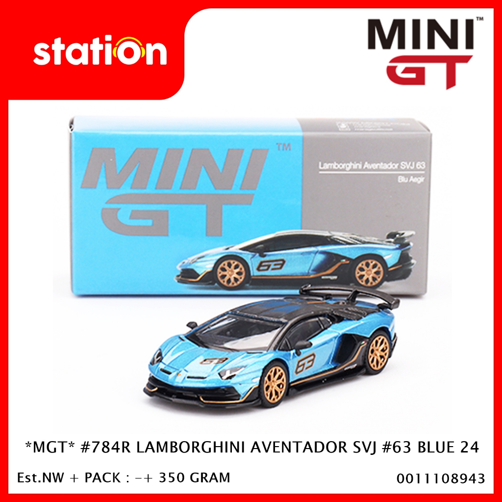 MINI GT 784 LAMBORGHINI AVENTADOR SVJ 63 24 - DIECAST | Shopee Philippines