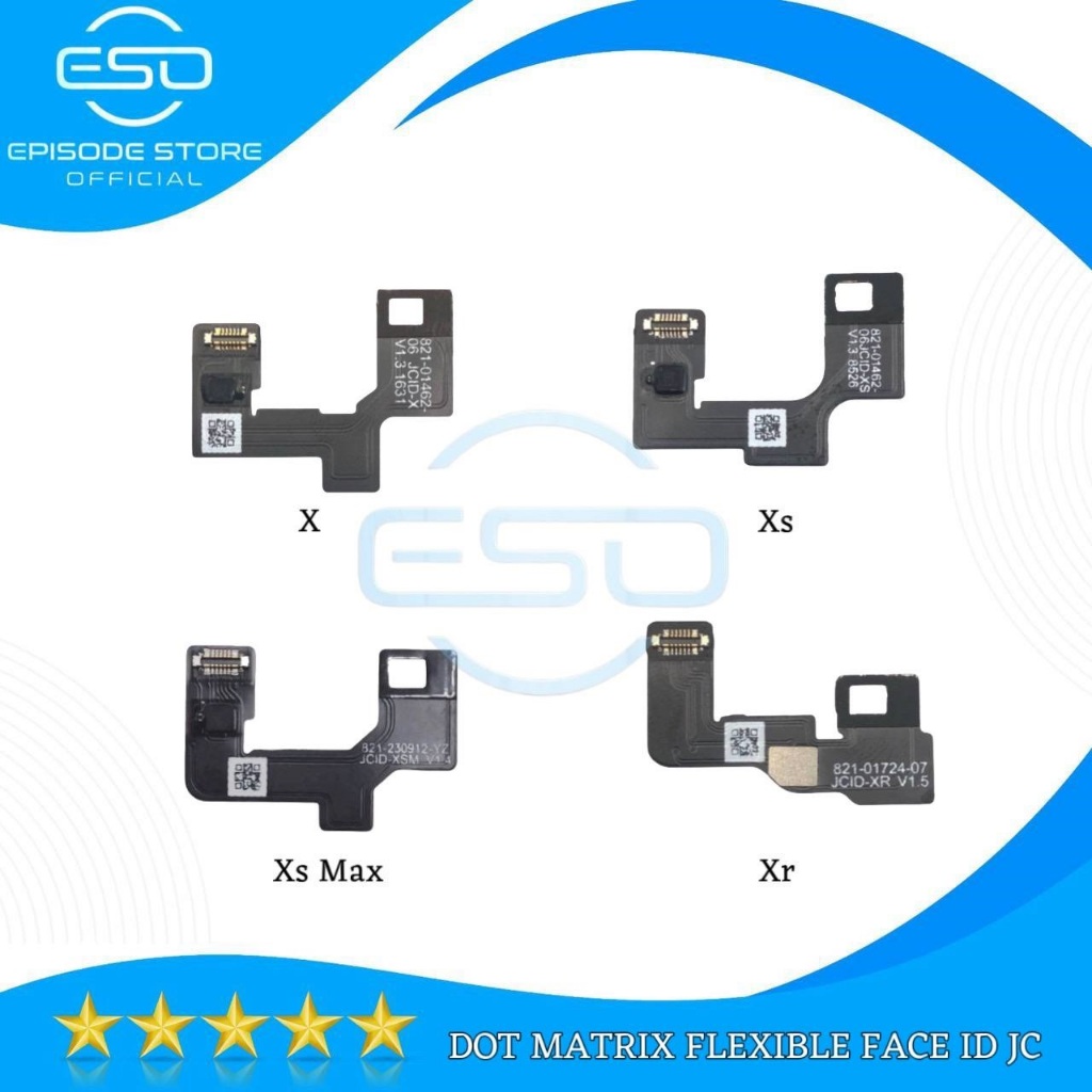 Dot matrix flexible sensor face ID facial recognition (JC ID) X/Xs/Xs ...