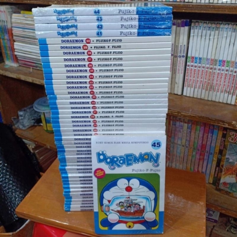 Original Doraemon Comics 1-45 finished full set | Shopee Philippines
