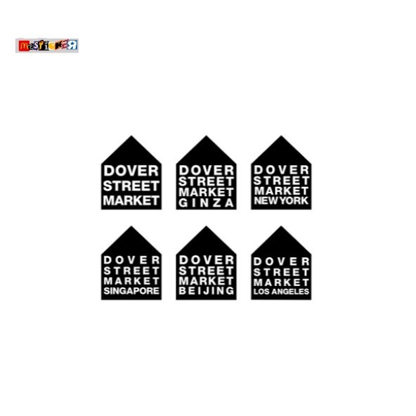 Sticker Dover Street Market Ginza New York Singapore Los Angeles ...