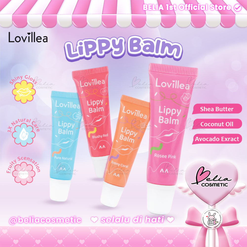 Belia LOVLEA Lippy Balm 10gr | Quickly absorb and soft on the lips ...