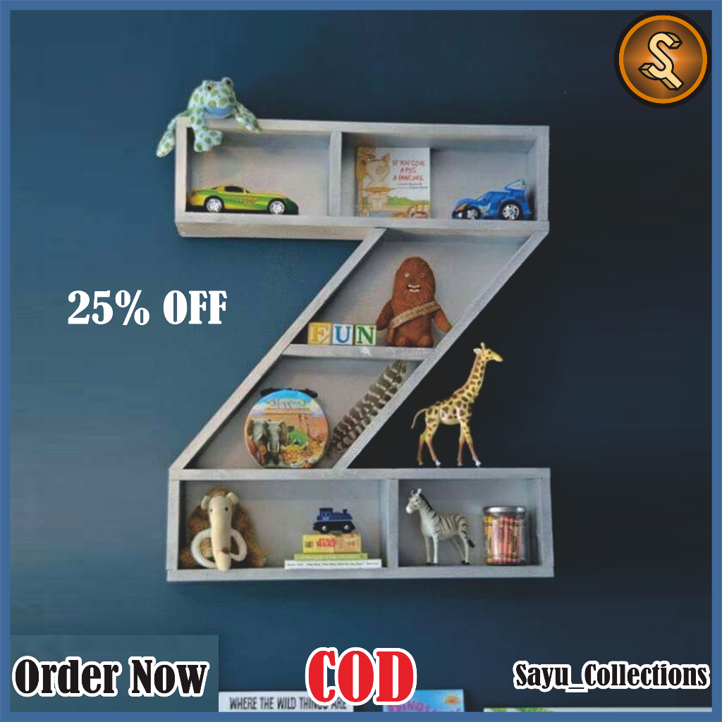 Alphabet Letter Shaped Character Rack | Shopee Philippines