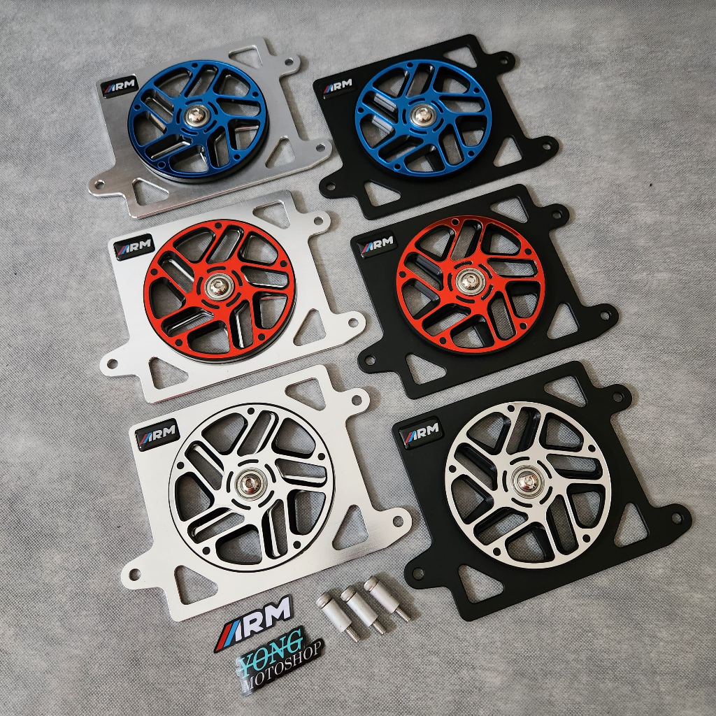 RADIATOR COVER SPINER TYPE CAKRA ARM SPINNER 3D | Shopee Philippines