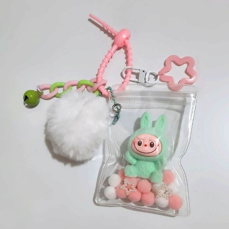GANTUNGAN Bag Charm Labubu, GanciLabubu Viral, Sachet Keychain Shopee