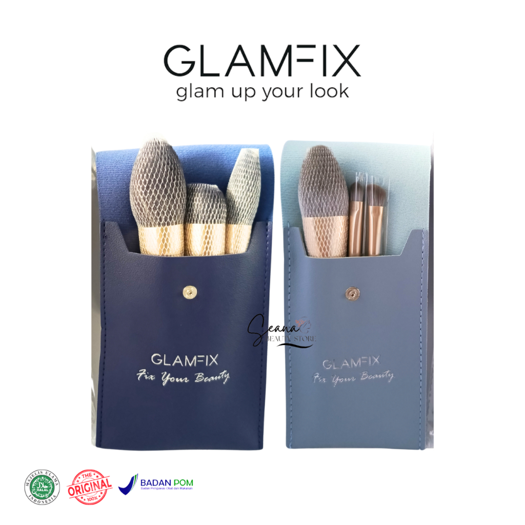 GLAMFIX EXCLUSIVE CONTOUR/FACE BRUSH SET (3 PCS) | Shopee Philippines