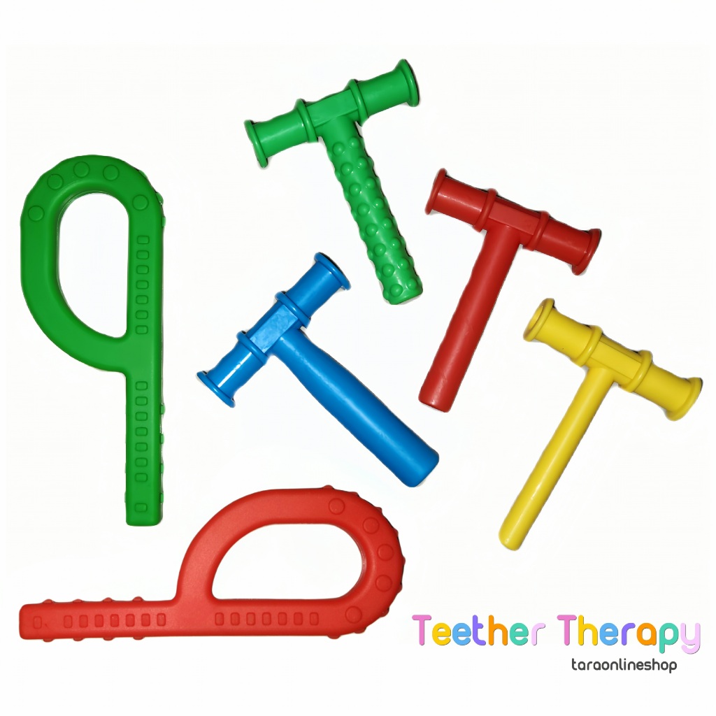 TP-shaped speech delay Teether, speech delay therapy tool for autistic ...
