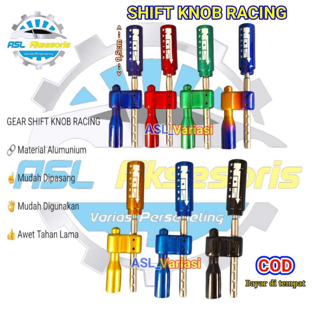 Car Shift Knob Extender Gear Lever Set Burn Tip ktuned noz Aluminum ...