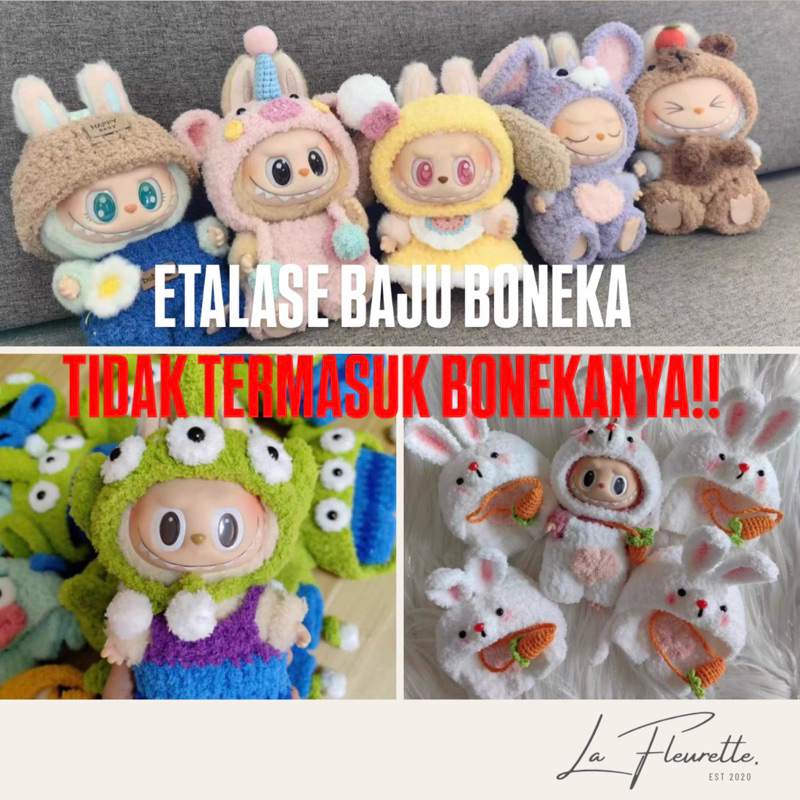 Handmade Labubu Clothes / Knitted Handmade Labubu Clothes | Shopee ...