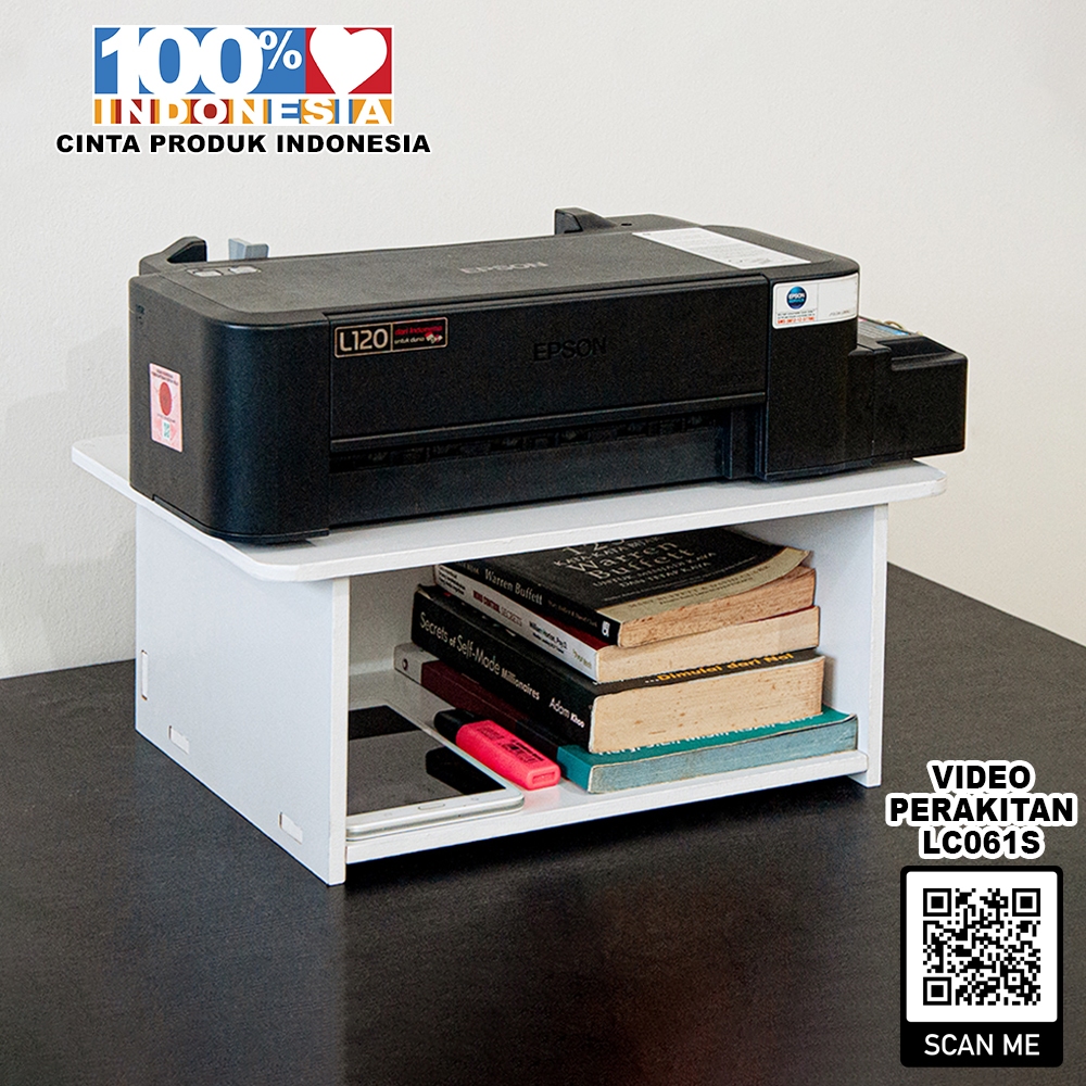 Printer Rack Multi-Purpose Storage MDF Material - LC061S | Shopee ...