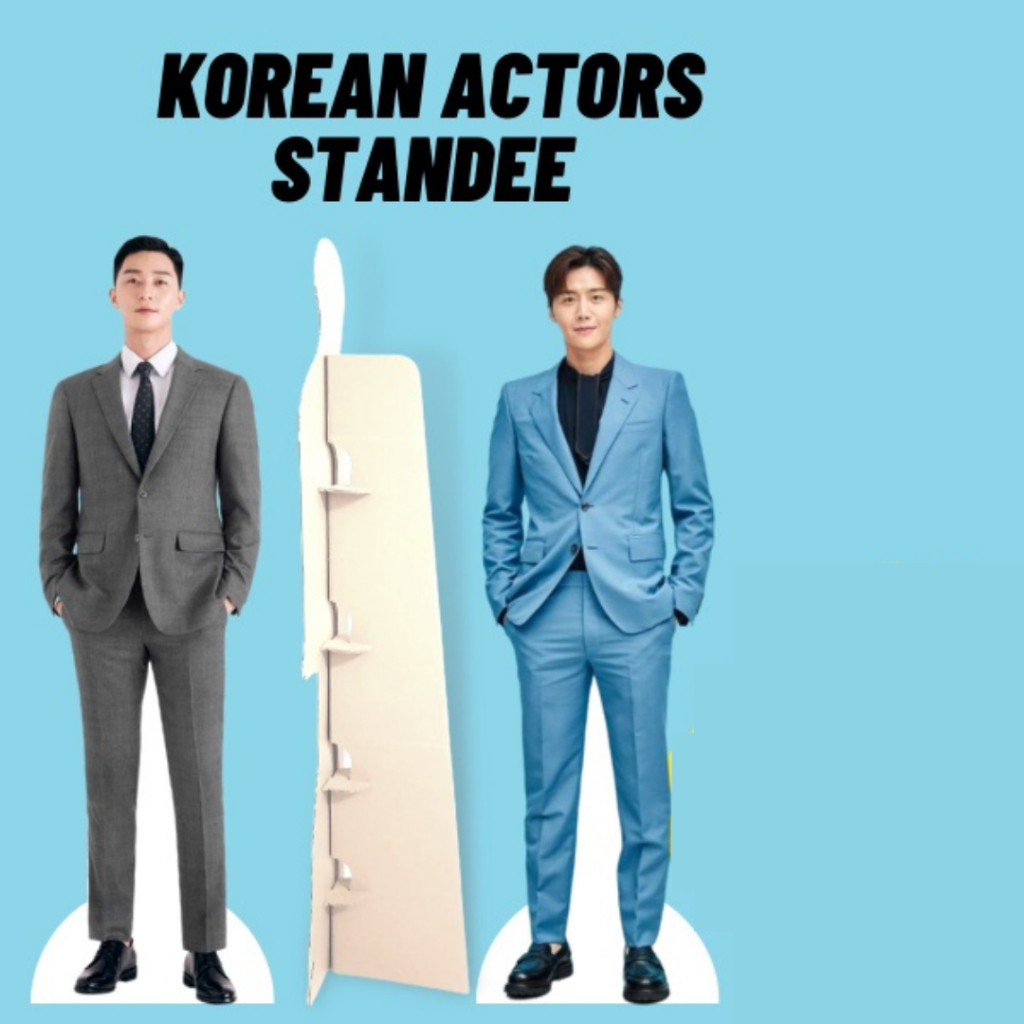 Standee KOREAN ACTORS REAL SIZE / YOURSTANDEE | Shopee Philippines