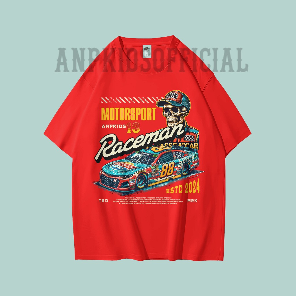 Nascar motorsport raceman unisex racing t-shirts for children and ...