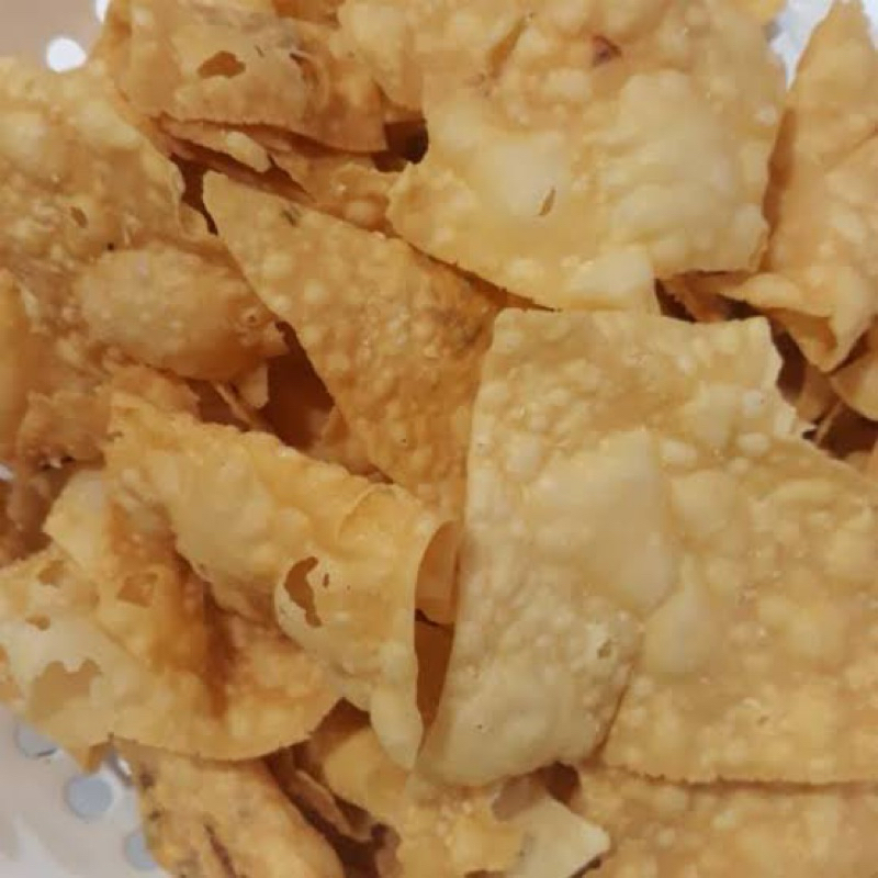 Chicken ONION DUMPLING CHIPS 250gr / Crispy Savory CHICKEN NOODLE ...