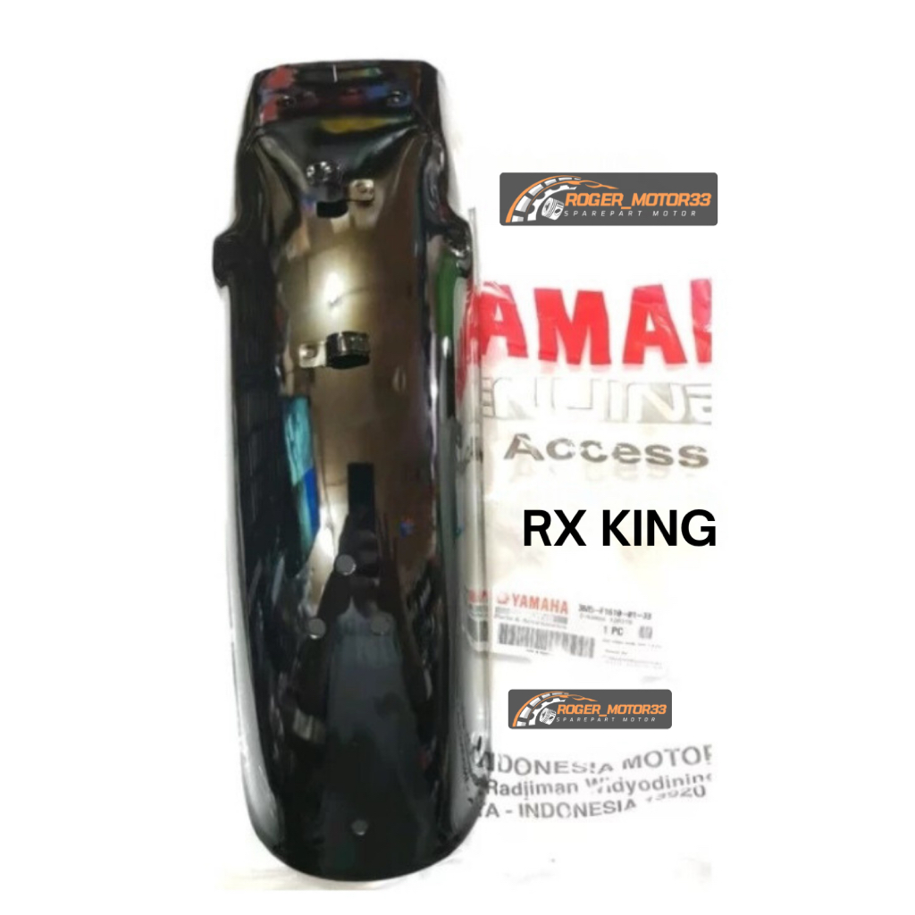 ORIGINAL BLACK RX KING REAR WING FENDER | Shopee Philippines