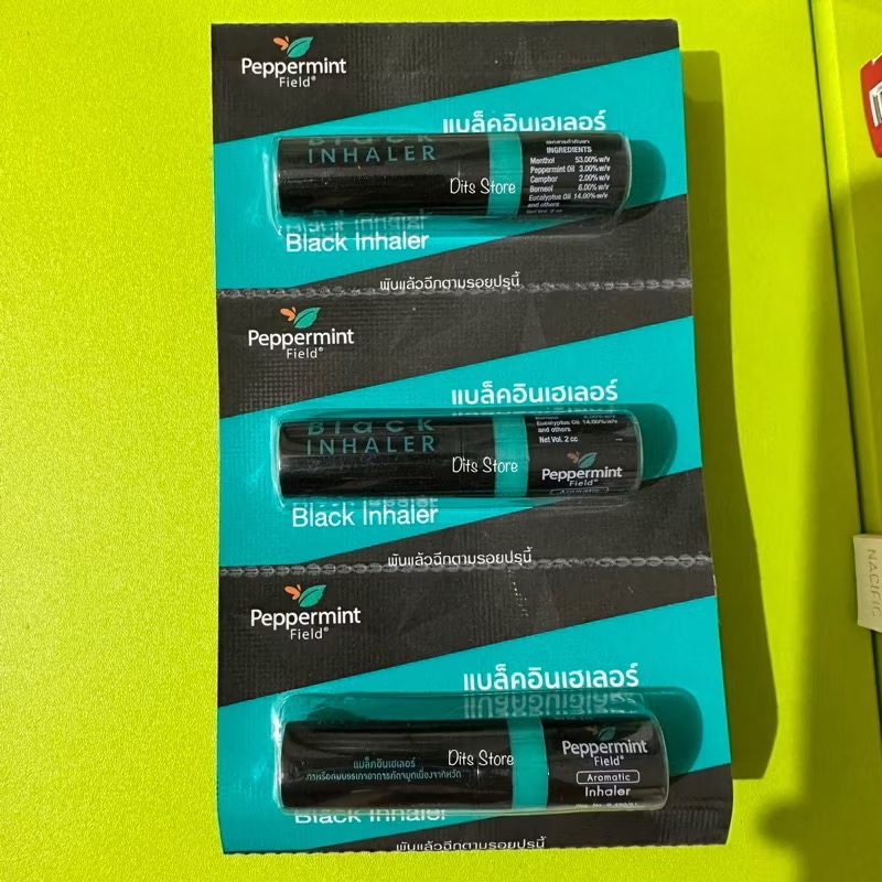 [READY] BLACK INHALER THAILAND BANGKOK ORIGINAL | Shopee Philippines