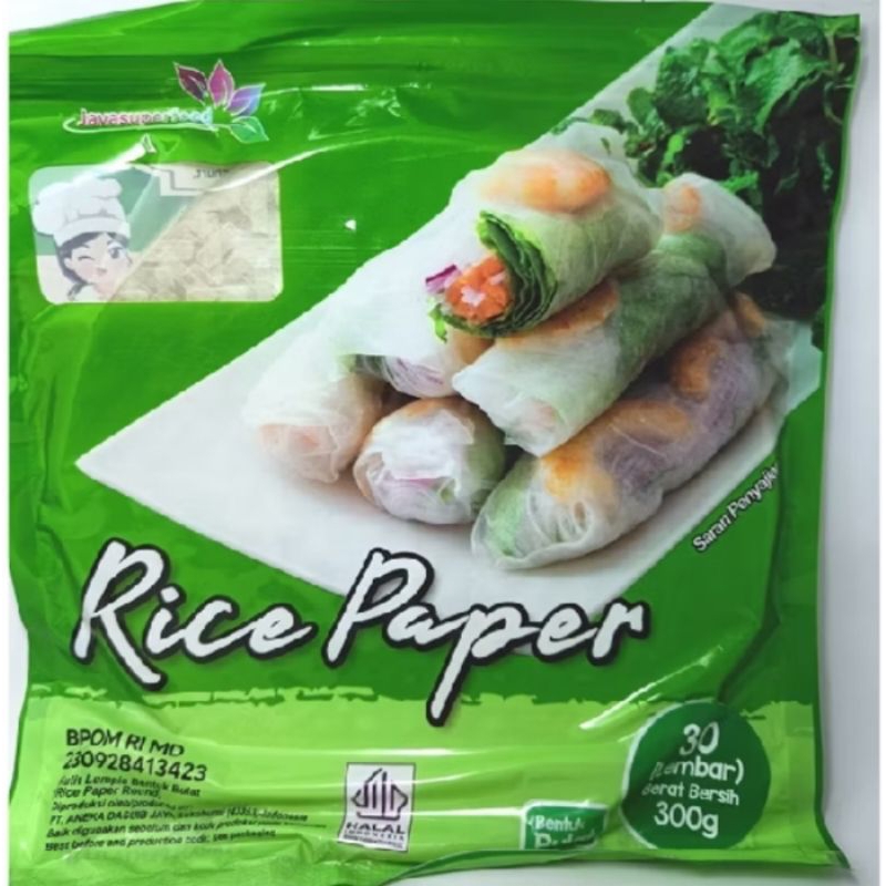 20 round rice paper / round spring roll skin | Shopee Philippines