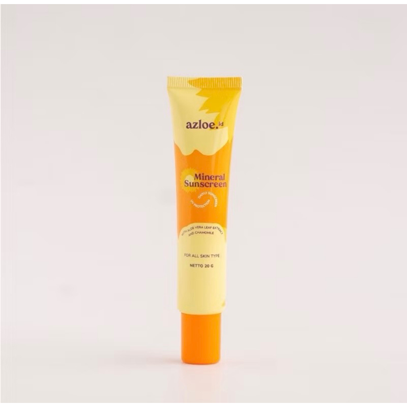 Preloved Tinted Sunscreen Azloe 10ml (Travel Size) | Shopee Philippines