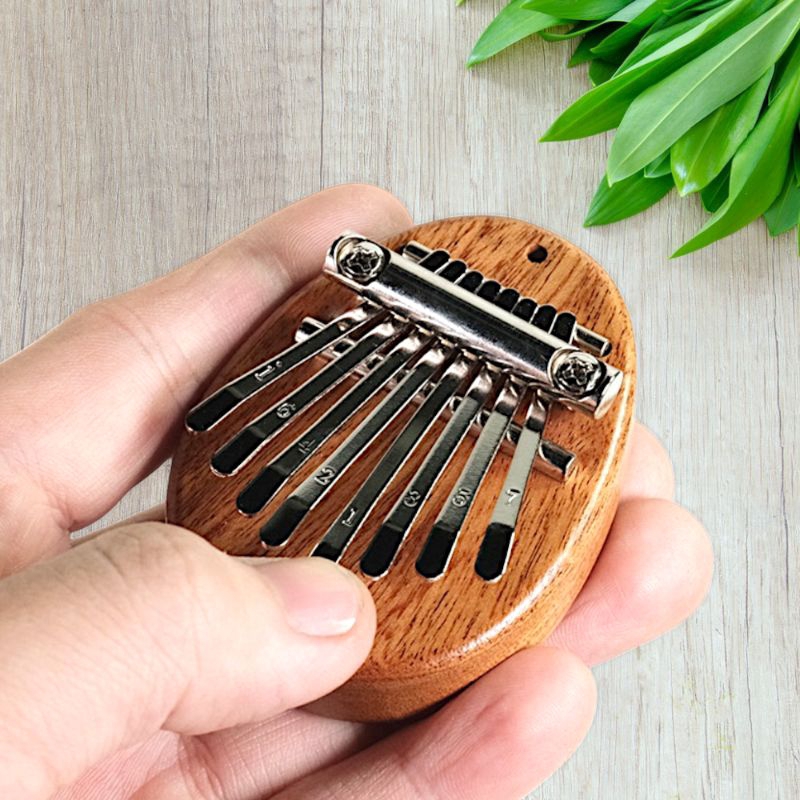 Miniature Kalimba Mini Finger Piano Thumb Piano Musical Toys 8 Note ...
