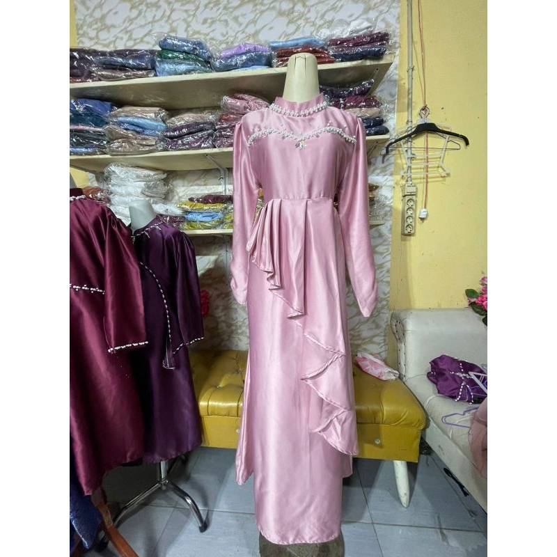 Viral!!! Latest robe, Eid robe, bridesmaid party robe | Shopee Philippines