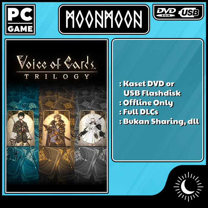 Voice of Cards Trilogy (20212022) Full DLCs Game PC Laptop Shopee