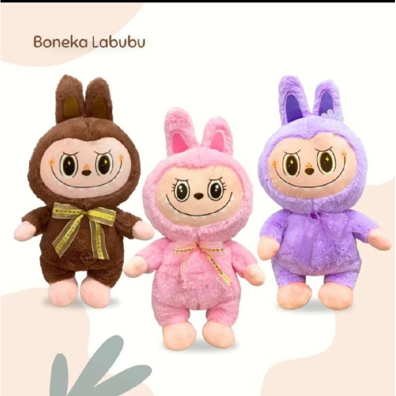 GANTUNGAN Viral Dolls LABUBU Dolls, The Monsters, 40 CM variants ...
