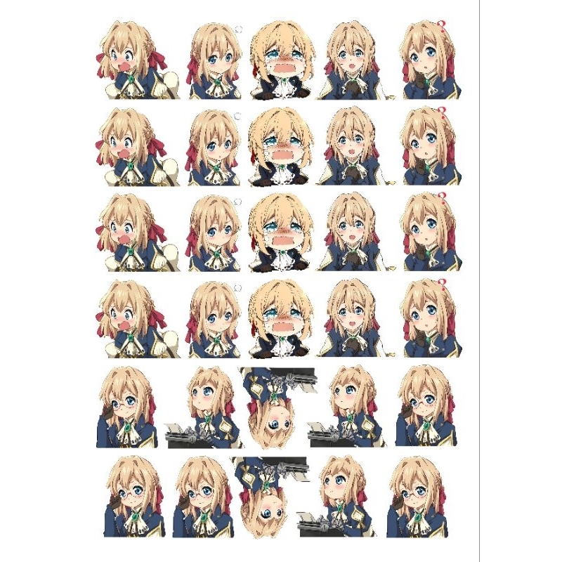 Violet Evergarden Stickers | Shopee Philippines