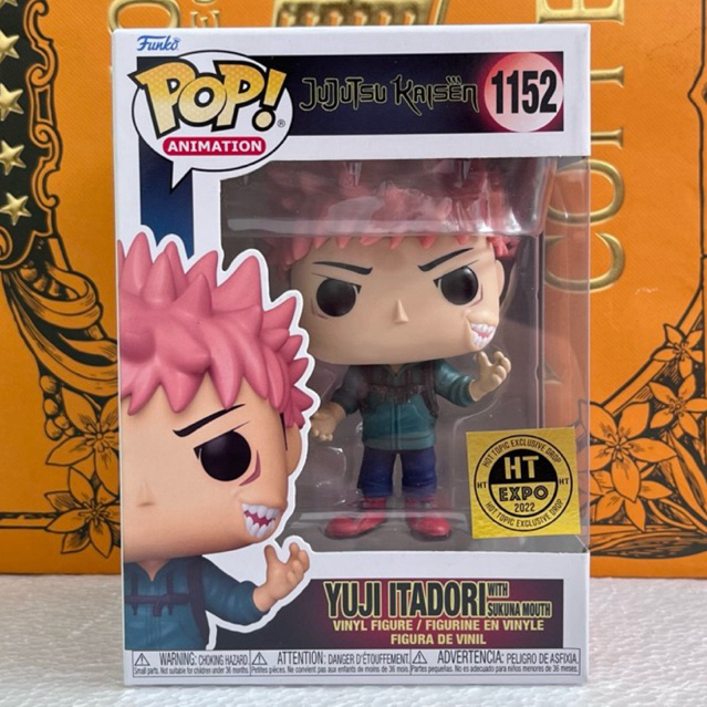 Funko Pop! Animation: Jujutsu Kaisen - Yuji Itadori with Sukuna Mouth ...