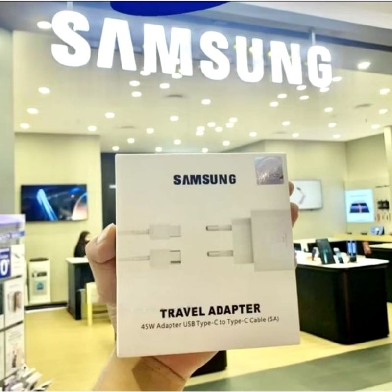 Charger Sams Original Super fast Charging Type C to Type C 45W 45watt