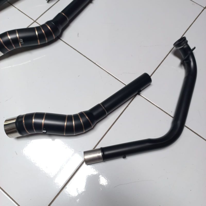 51mm pipe Black doff for Tmx 125/155 Tmx 150 supremo Rusi tc 125/150 ...
