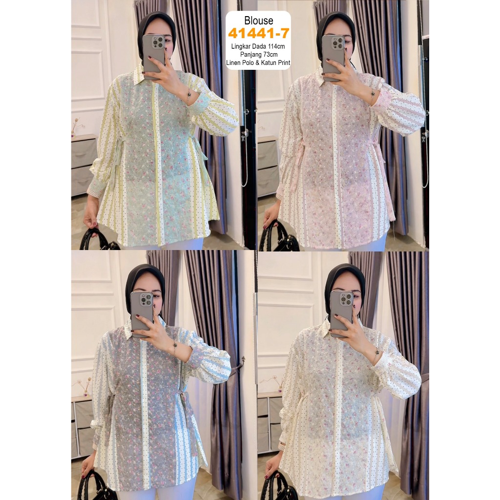 Extu HERITAGE LISA BLOUSE TOPS (4441-5, 41441-6, 41441-7,611011,41532 ...