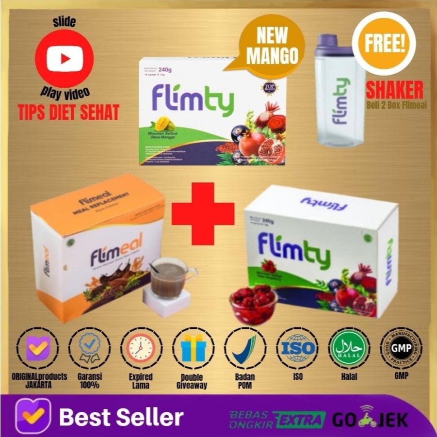 Flimeal/ flimty 1 box contains 12 / 16 sachets | Shopee Philippines