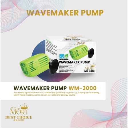 MESIN Mori WM3000 WAVE MAKER Pump WAVE MAKER AQUARIUM WAVE FLOW MAKING ...