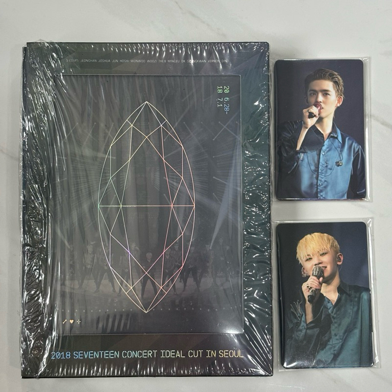 SEVENTEEN SVT OFFICIAL Md MERCHANDISE IDEAL CUT BLU-RAY BLURAY FULL SET ...