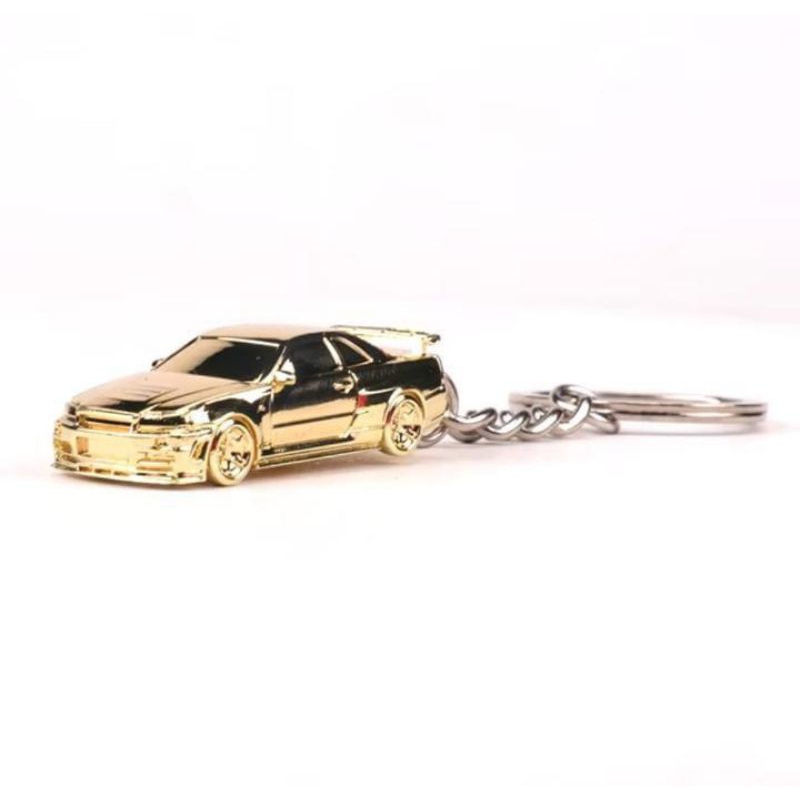 Seeker GTR R34 KEYCHAIN GOLD | Shopee Philippines