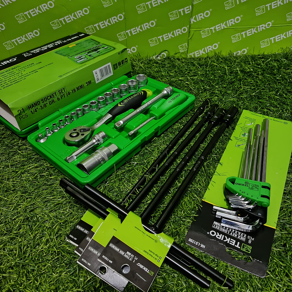 Tekiro Shock Sock Key Set 21Pcs 1/4
