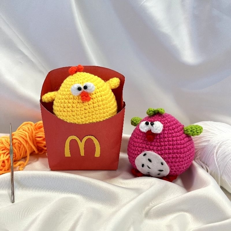 Dundun chicken dundun chicken keychain/ dundun chicken/ miniso | Shopee ...