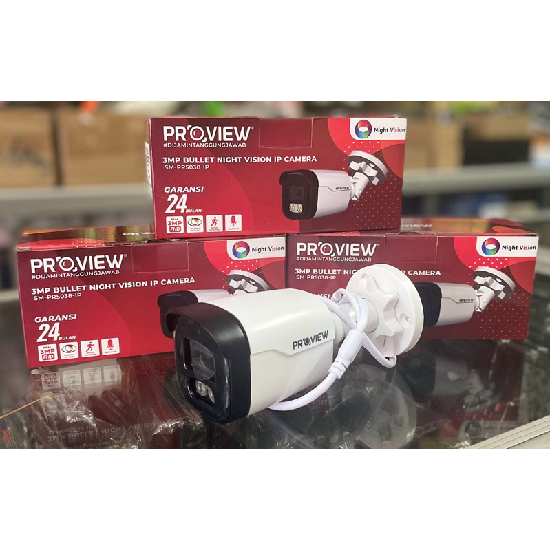 Proview IP Camera 3MP Resolution SM-PR5036-IP // SM-PR5038-IP Smart ...