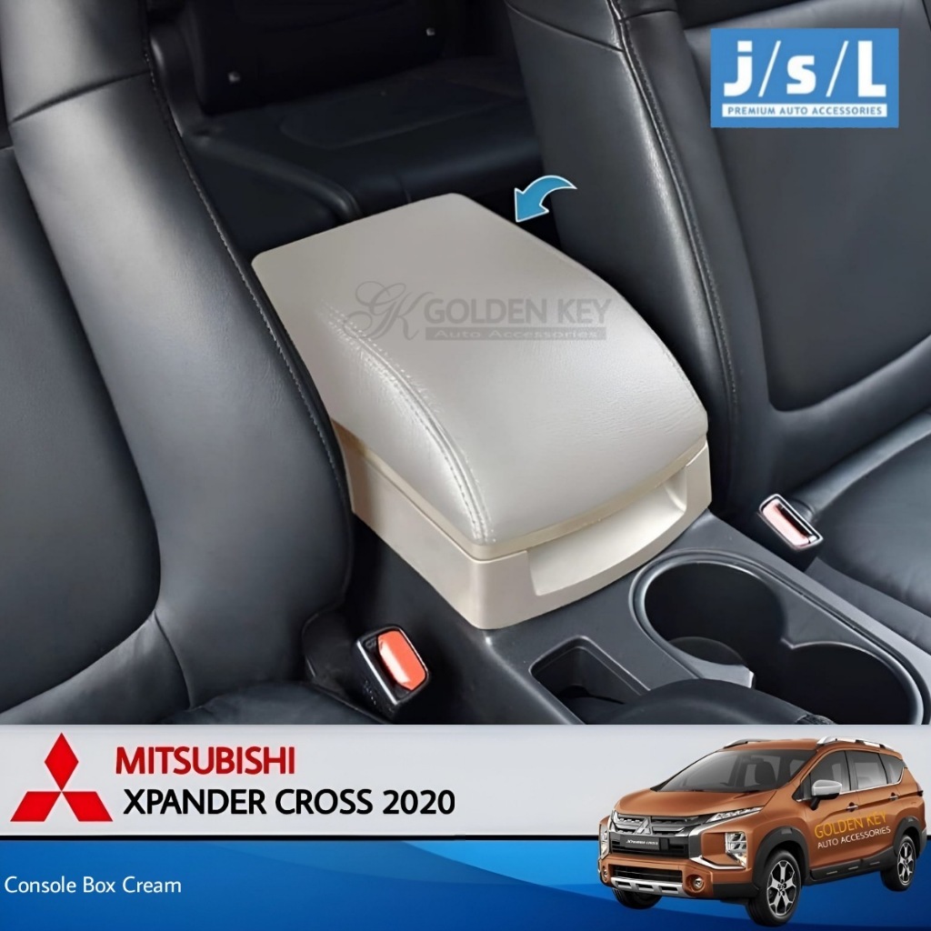 Jsl Console Box Xpander Cross 2020 Upper Console Box Arm Rest Cream ...
