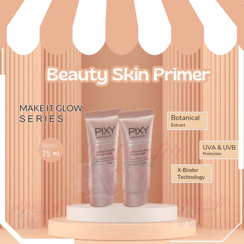 Pixy Make It Glow Beauty Skin Primer | Pixy Make It Glow Techno Fixed ...
