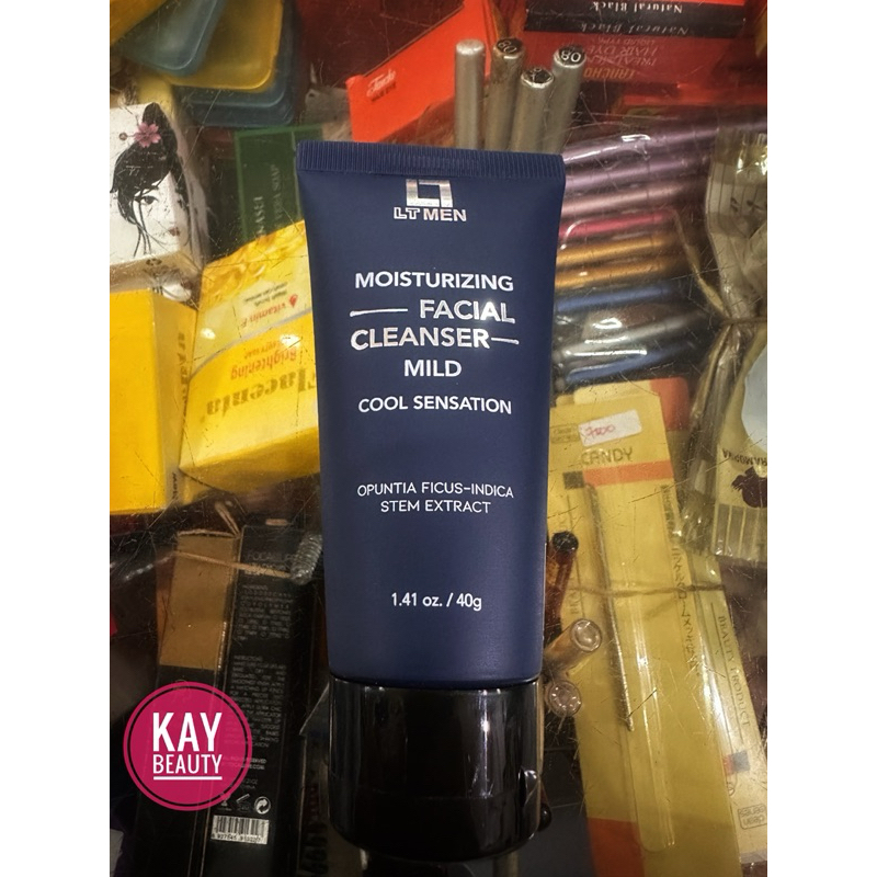 Lt Men Facial Cleanser Moisturizing Cool Sensation 40g | Shopee Philippines