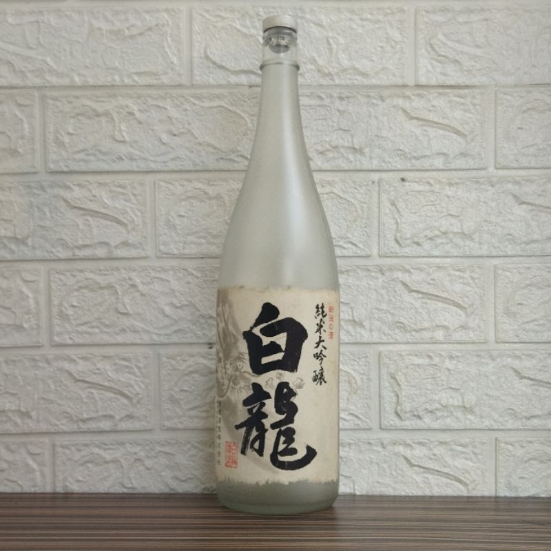 Botol Kosong Sake Hakuryu Junmai Daiginjo 1800ml | Shopee Philippines