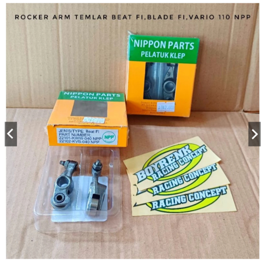 VALVE COAT ROCKER ARM BEAT FI VARIO 110 NPP - BOYRENK RACING OLSHOP ...