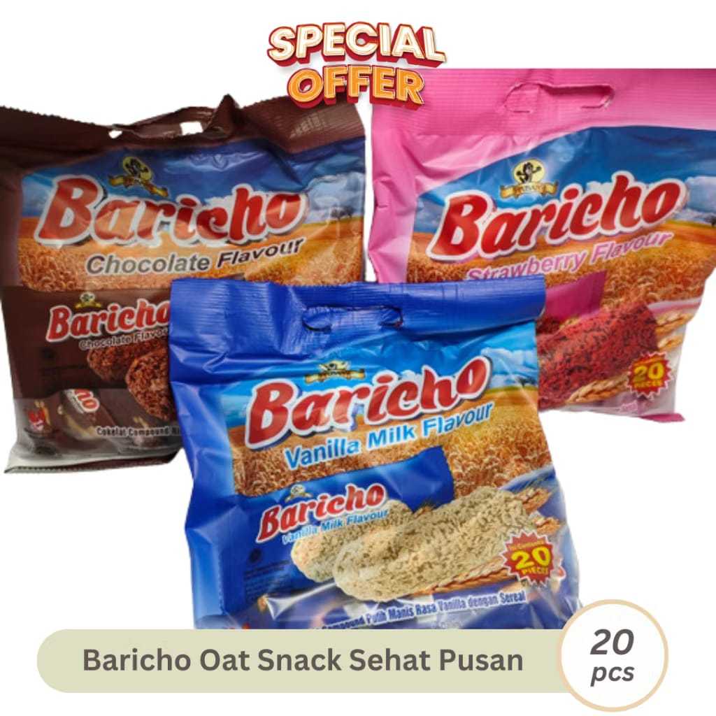 Baricho Cereal Snack 4 Packs Baricho Cereal Oat Flavor Strawberry ...