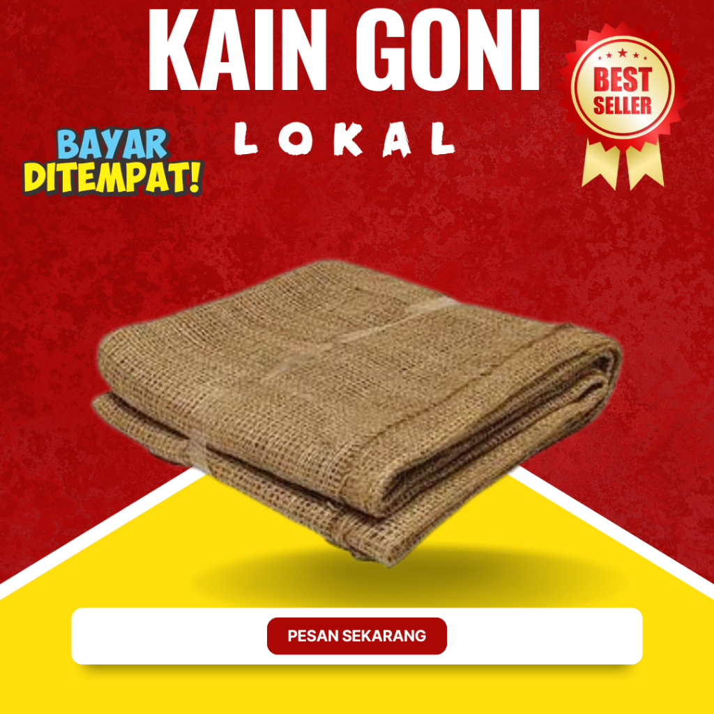 LOKAL Local burlap fabric - natural material without lamination, price ...