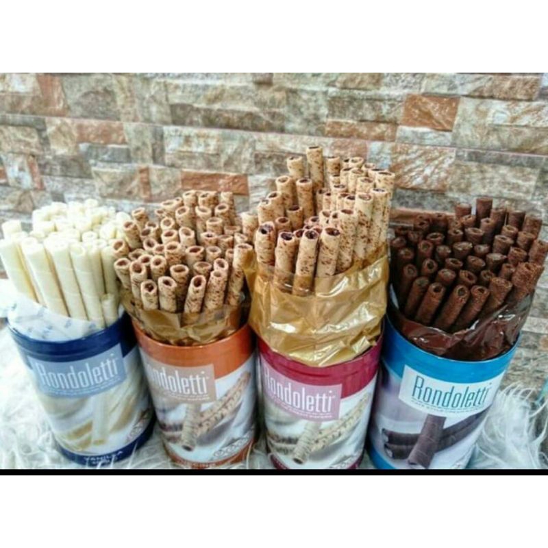 Rondoletti Wafer Roll Astor Chocolate Cappuccino Vanilla Cookies ...