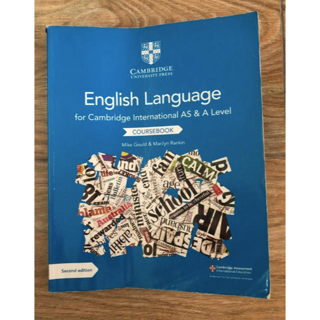 Cambridge International AS and A Level English Language Coursebook ...