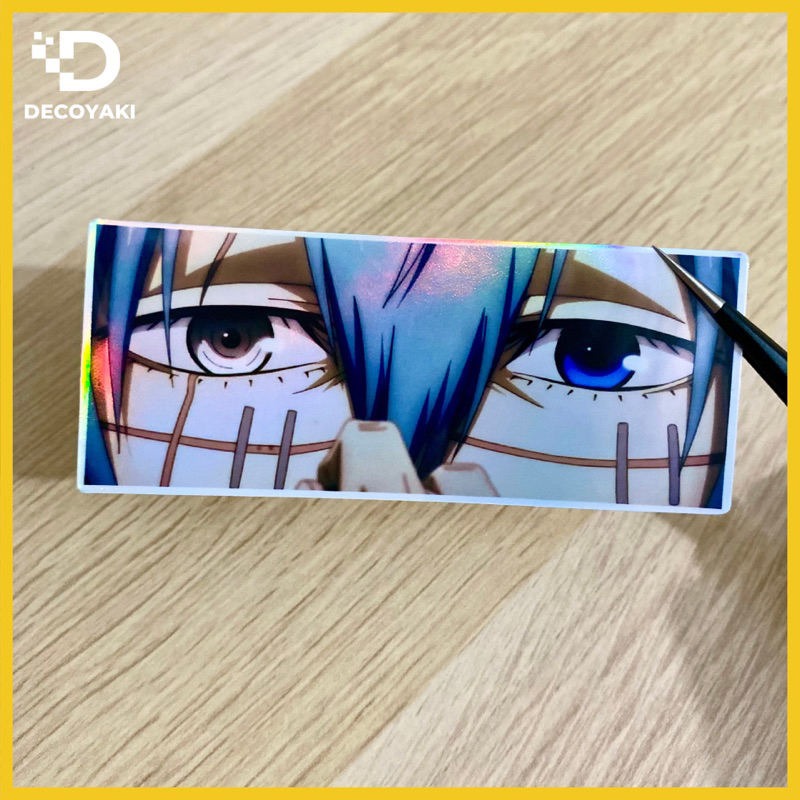 Mahito Jujutsu Kaisen Hologram Slap Sticker, Mahito Jujutsu Kaisen ...