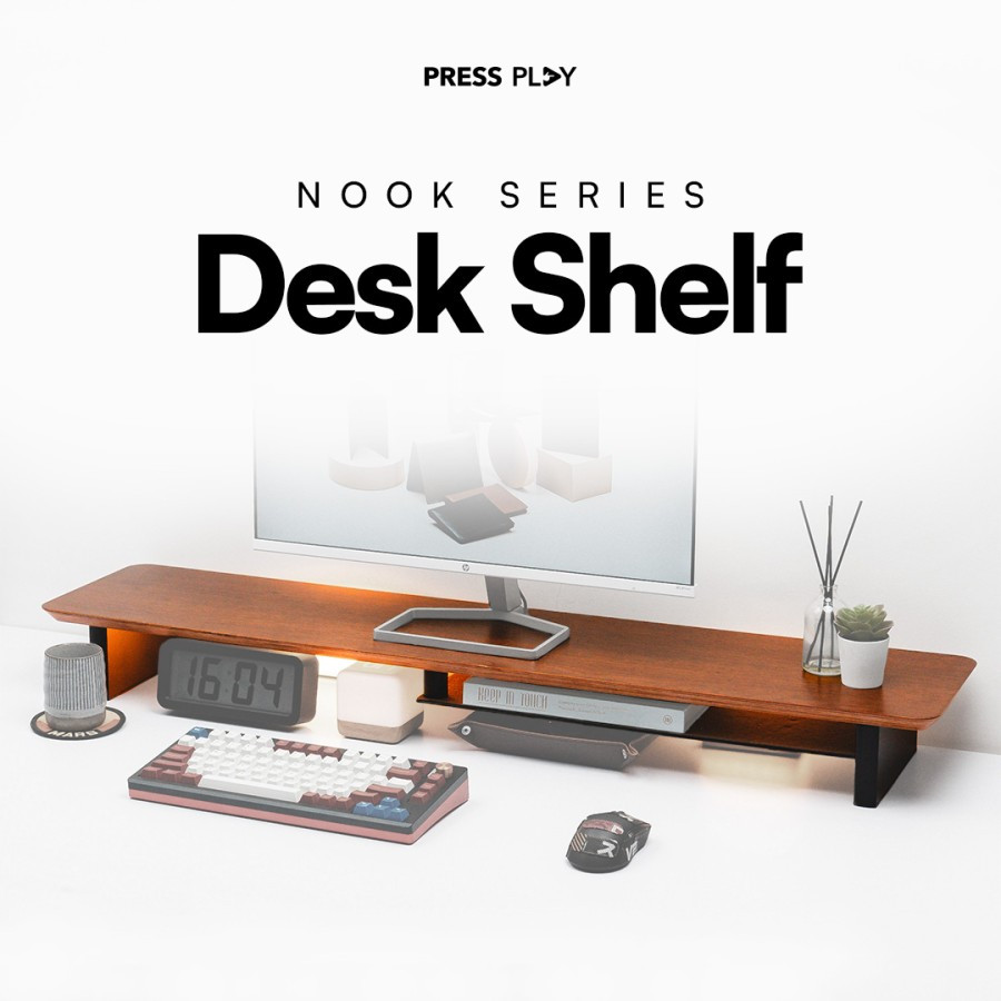 Nook Desk Shelf Laptop Monitor Riser | Shopee Philippines