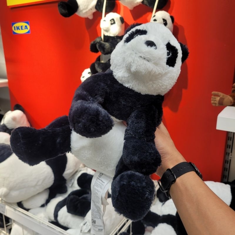 Kramig lKEA Original Teddy Bear Panda Stuffed Animal | Shopee Philippines