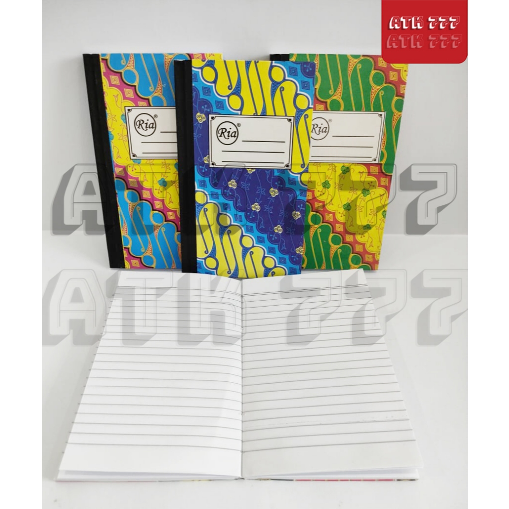 Ria Hard Cover/Writing/Notebook/Actance Octavo 100 Sheets (PCS ...