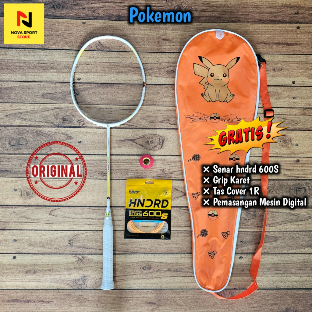 Pokemon Badminton Racket | Shopee Philippines
